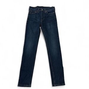 Levis 510 Jeans Mens 29x32 Blue Slim Straight Leg Mid Rise Dark Wash Stretch